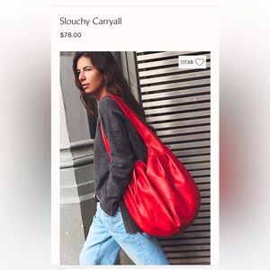 NWT Free People Slouchy Carryall